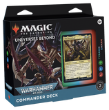 MTG Universes Beyond: Warhammer 40,000 Commander Decks Regular Edition Set of 4 (Release Date 7 Oct 2022)