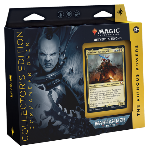 MTG Universes Beyond: Warhammer 40,000 Commander Decks Collector’s Edition Set of 4 (Release Date 7 Oct 2022)
