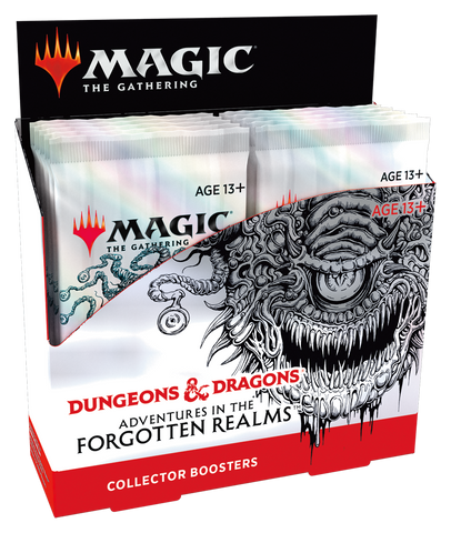 Caja de sobres de colección de MTG Adventures in the Forgotten Realms (fecha de lanzamiento: 23 de julio de 2021)