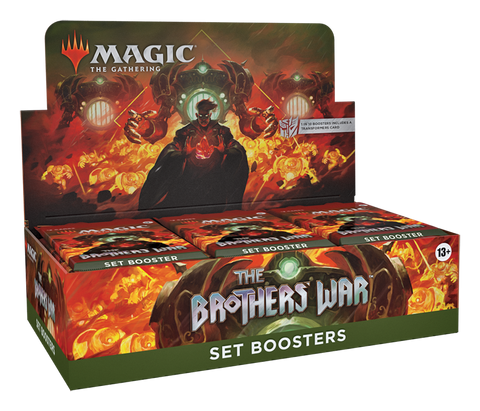 Caja de refuerzo de la serie The Brothers' War de MTG (disponible el 11 de noviembre de 2022)