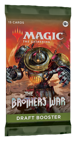 Paquete de refuerzo de draft The Brothers' War de MTG (disponible el 11 de noviembre de 2022)