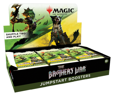 Caja de refuerzo de Jumpstart de The Brothers' War de MTG (recibida, disponible el 11 de noviembre de 2022)