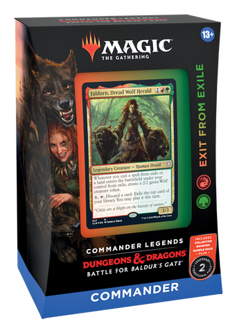 MTG Commander Legends: Battle for Baldur's Gate Commander Deck-Exit from Exile (Release Date 10 Jun2022)