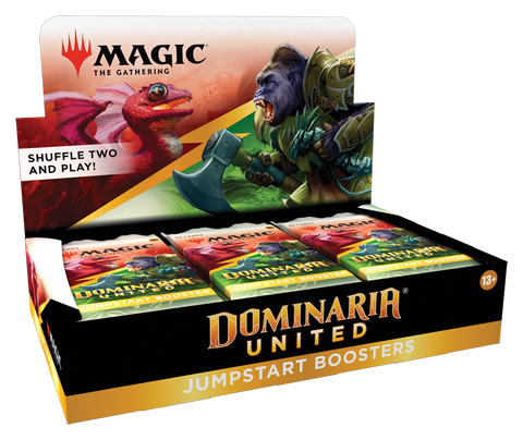 Caja de refuerzo MTG Dominaria United Jumpstart (fecha de lanzamiento: 9 de septiembre de 2022)