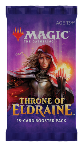 Magic the Gathering Throne of Eldraine Draft Booster Pack (Release Date 04/10/2019)