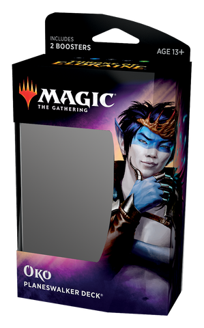 Magic the Gathering Throne of Eldraine Planeswalker Deck-Oko (Release Date 04/10/2019)