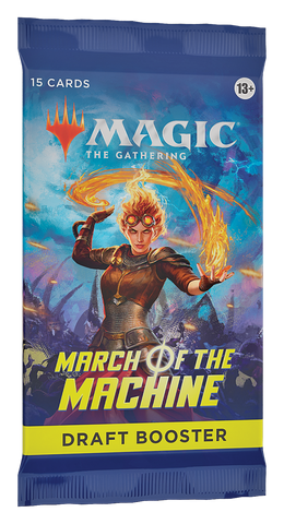 Paquete de refuerzo de draft de March of the Machine de MTG (fecha de lanzamiento: 21 de abril de 2023)