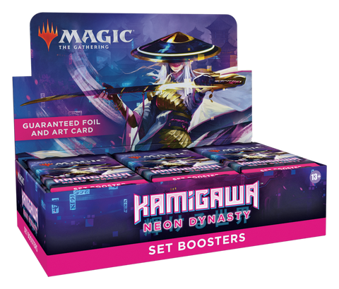 MTG Kamigawa: Neon Dynasty Set Booster Box (Release date 18 Feb 2022)