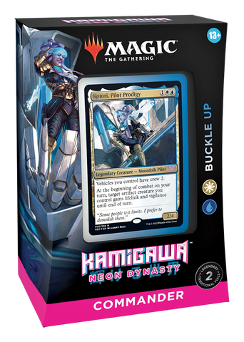 MTG Kamigawa: Neon Dynasty Commander Deck-Buckle Up (Release date 18 Feb 2022)