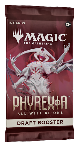 Paquete de refuerzo de draft All Will Be One de MTG Phyrexia (fecha de lanzamiento: 10 de febrero de 2023)