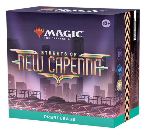 Paquete de prelanzamiento de Streets of New Capenna de Magic the Gathering, lote de 5 (fecha de lanzamiento: 22 de abril de 2022)