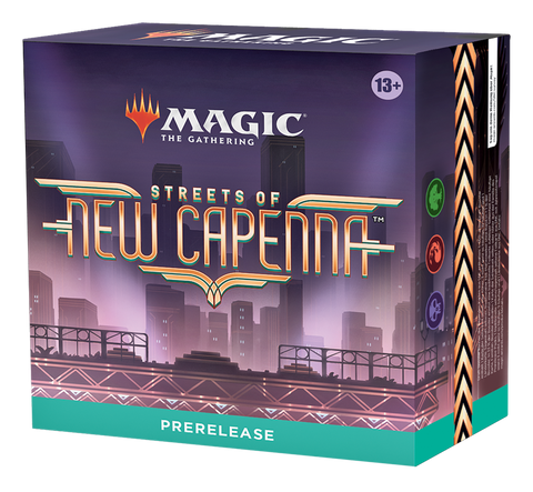 Paquete de presentación de Streets of New Capenna de Magic the Gathering: The Riveteers (fecha de lanzamiento: 22 de abril de 2022)