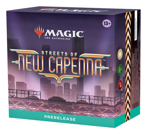 Paquete de presentación de Streets of New Capenna de Magic the Gathering: The Cabaretti (fecha de lanzamiento: 22 de abril de 2022)