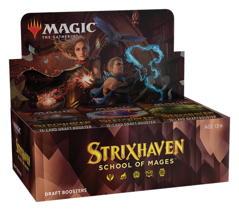 Magic the Gathering Strixhaven School of Mages Draft Booster Box (Estimated Release Date 23/04/2021)
