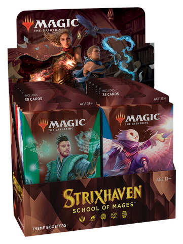 Magic the Gathering Strixhaven School of Mages Theme Booster Box (Release Date 23/04/2021)