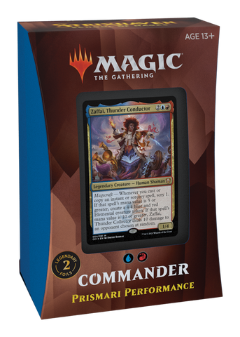 Magic the Gathering Strixhaven School of Mages Commander Deck-Prismari Performance (Estimated Release date 23/04/2021)