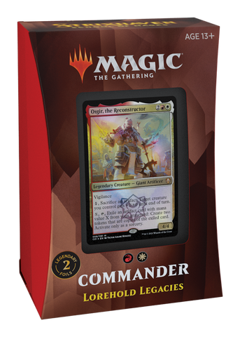 Magic the Gathering Strixhaven School of Mages Commander Deck-Lorehold Legacies (Estimated Release date 23/04/2021)