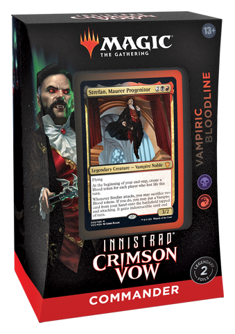 MTG Innistrad: Crimson Vow Commander Decks Set of 2 (Release Date 19 Nov 2021)