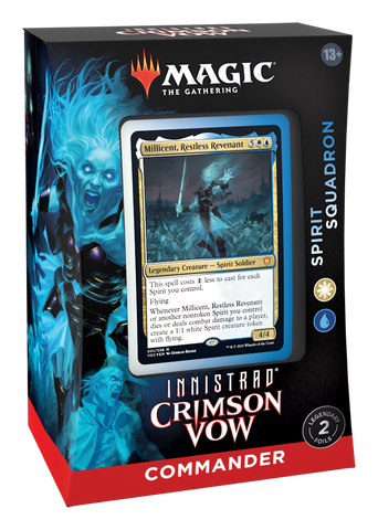 MTG Innistrad: Escuadrón de comandantes de Crimson Vow Deck-Spirit (fecha de lanzamiento: 19 de noviembre de 2021)