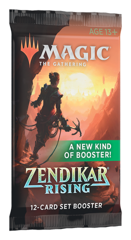 MTG Zendikar Rising Set Booster Pack (Release Date 25/09/2020)
