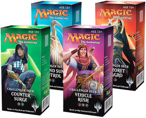Magic the Gathering Challenger Decks: Set of 4 (Release date 06/04/2018)