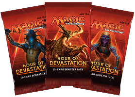 Magic the Gathering Hour of Devastation Booster Pack (Release date 14/07/2017)