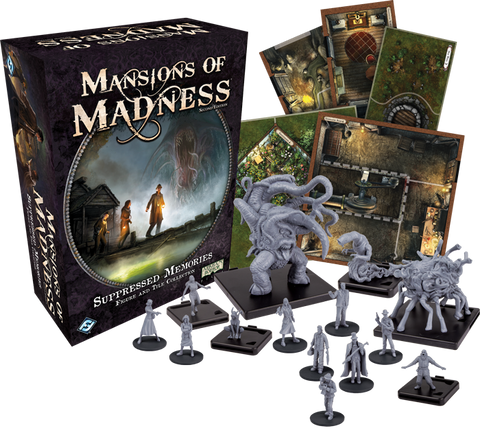 Mansions of Madness 2nd Edition Suppressed Memories Figure and Tile Collection