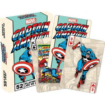 Marvel Captain America Playing Cards