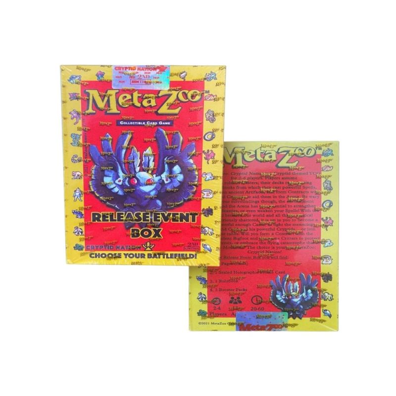 MetaZoo TCG Cryptid Nation 2nd Edition Release Event Box The Games Corner MetaZoo TCG Cryptid Nation 2nd Edition Release Event Box The Games Corner