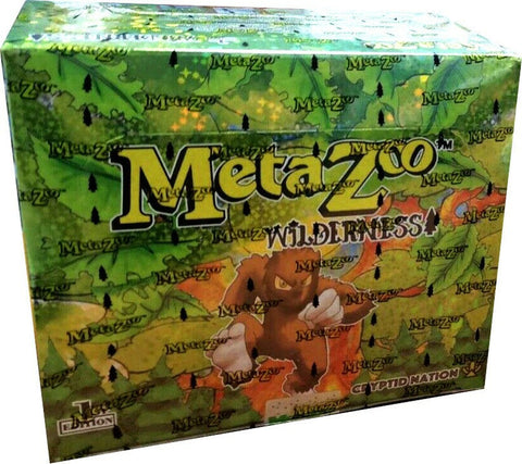Caja de refuerzo de MetaZoo TCG Wilderness 1.ª edición (fecha de lanzamiento: julio de 2022)