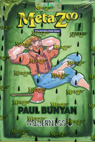 Baraja temática MetaZoo TCG Wilderness 1.ª edición: Paul Bunyan