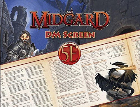 Midgard DM Screen for 5th Edition