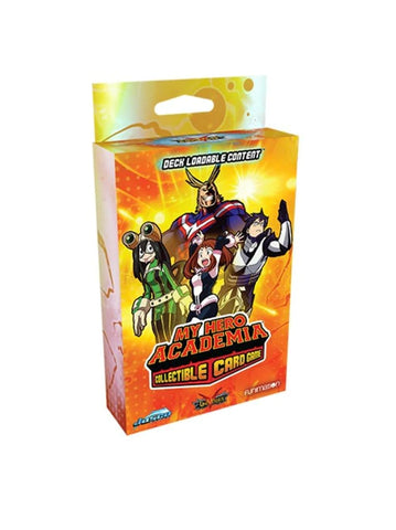 Contenido cargable de la baraja del juego de cartas coleccionables My Hero Academia (fecha de lanzamiento: 27 de mayo de 2022)