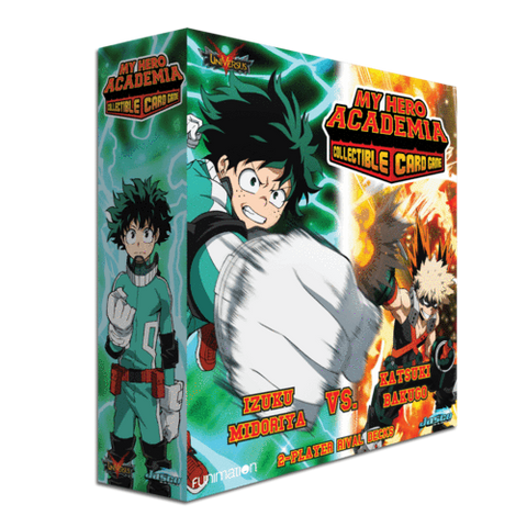 Juego de cartas coleccionables My Hero Academia: mazos rivales de 2 jugadores de Izuku Midoriya contra Katsuki Bakugo (lanzamiento: 27 de mayo de 2022)