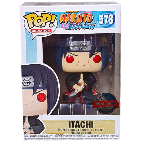 Naruto Shippuden - Itachi Pop! Vinilo Exclusivo de EE. UU.