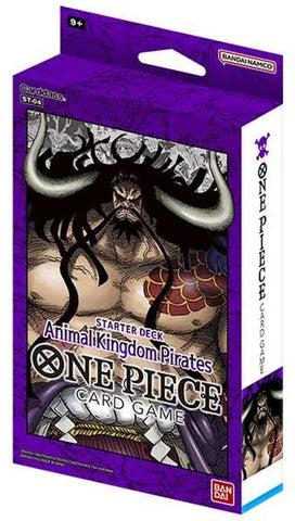 Baraja de inicio de One Piece Card Game Animal Kingdom Pirates (ST-04) (fecha de lanzamiento: 2 de diciembre de 2022)