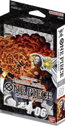 Baraja de inicio del juego de cartas One Piece ST-06 Absolute Justice (fecha de lanzamiento: 10 de marzo de 2023)