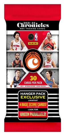 Pack de perchas de baloncesto Crónicas PANINI 2021-2022
