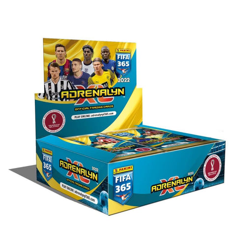Caja de cartas de fútbol PANINI Adrenalyn FIFA 365 2022