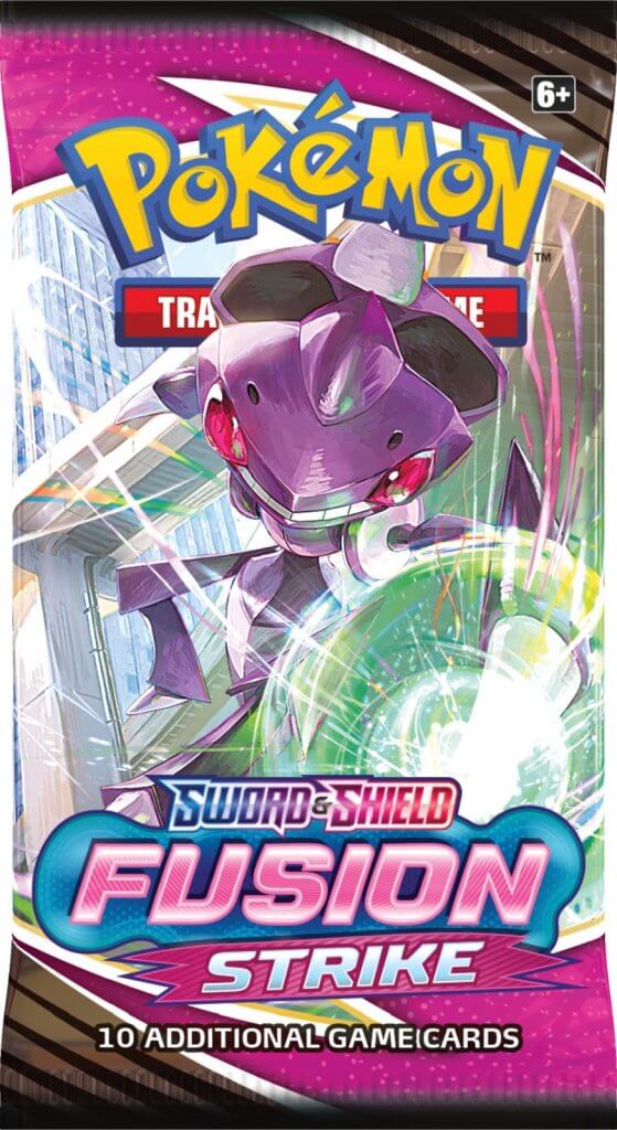POKÉMON TCG Sword and Shield Fusion Strike Booster Pack (Release Date – The  Games Corner