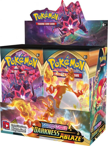 POKÉMON TCG Sword and Shield Darkness Ablaze Booster Box (Release Date 14/08/2020)