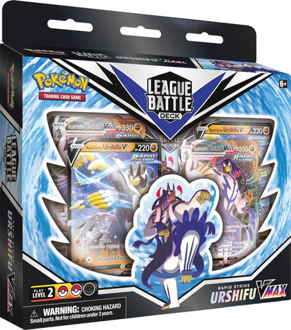 Mazo de batalla de la Liga VMAX Urshifu de POKÉMON TCG: Golpe rápido
