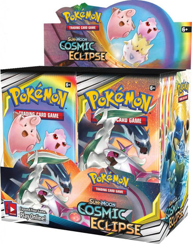 POKÉMON TCG Cosmic Eclipse Booster Box (Release Date 1/11/2019)