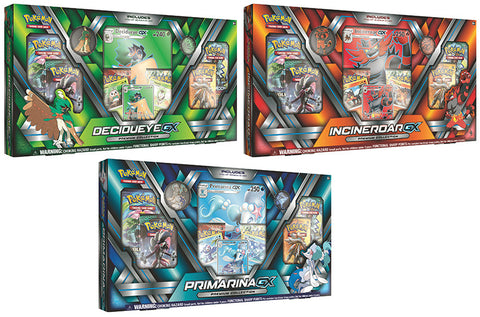 Pokemon GX Premium Collection (Decidueye/Incineroar/Primarina)