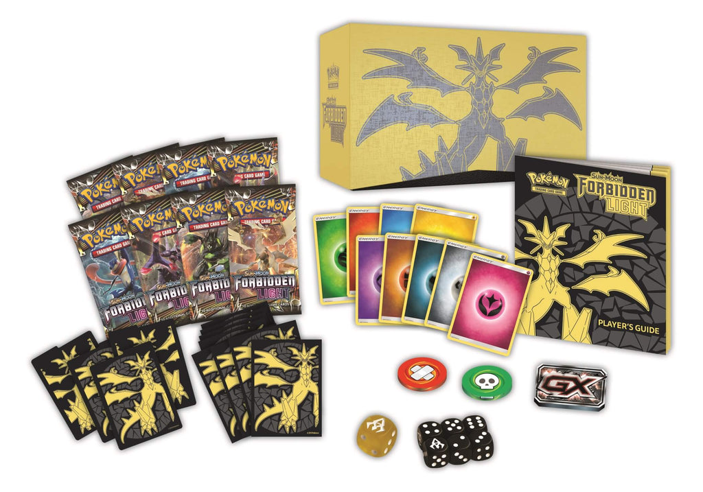 POKMON TCG Sun & Moon Forbidden Light Elite Trainer Box (Release date The Games Corner POKMON TCG Sun & Moon Forbidden Light Elite Trainer Box (Release date The Games Corner