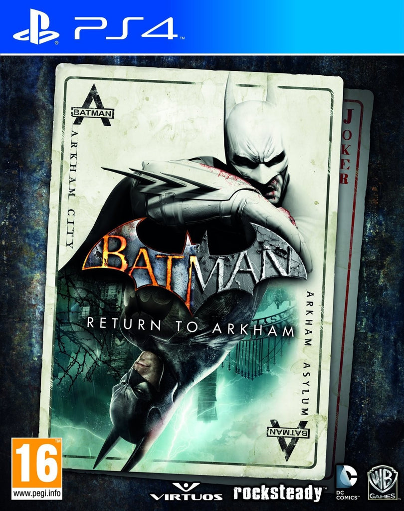 PS4 Batman Return To Arkham Remastered Collection PAL Import