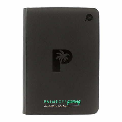 Palms Off Gaming Collector's Series TOP LOADER Zip Binder