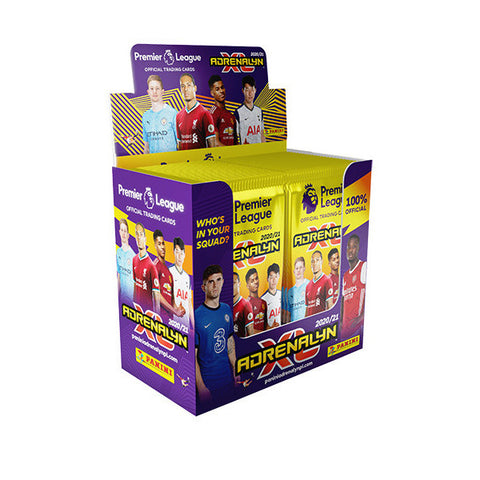 Panini Adrenalyn XL Premier League 2020/2021 Soccer Trading Cards 50-packet Box