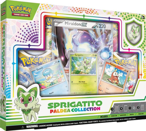 Caja Paldea de Pokémon TCG: Sprigatito
