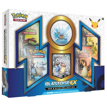 Pokemon TCG: Red & Blue Collection-Blastoise-EX